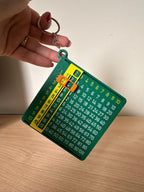 Calculadora de Tabla de Multiplicar Personalizada con Nombre | Llavero Educativo