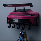 Colgador de Llaves de Pared tipo Porsche GT3 RS 3D