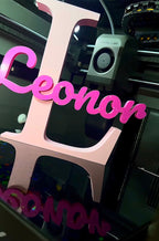 Letras Decorativas Personalizadas 3D con Nombre