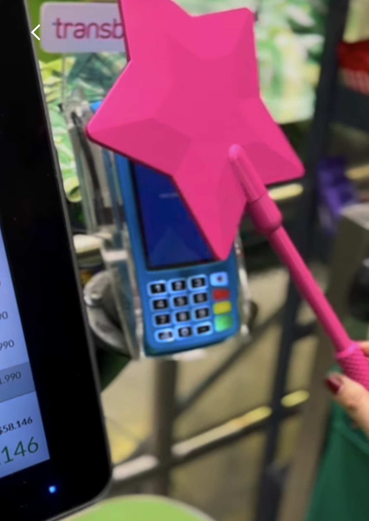 Varita Mágica Estrella con Compartimento para Tarjeta Credito/Debito