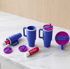 Llavero Porta Bálsamo Labial tipo Vaso Stanley 3D