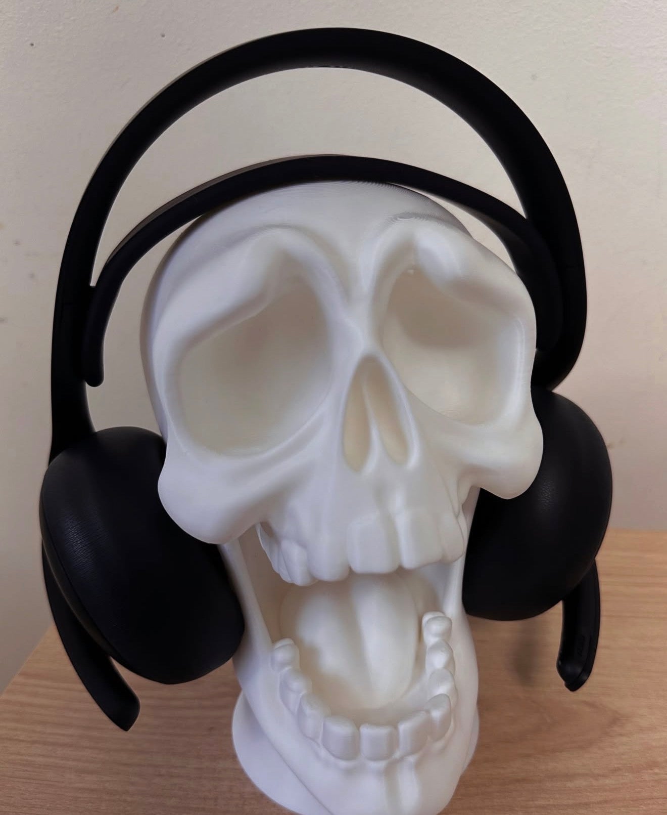 Soporte Calavera Gamer para Audífonos y Control