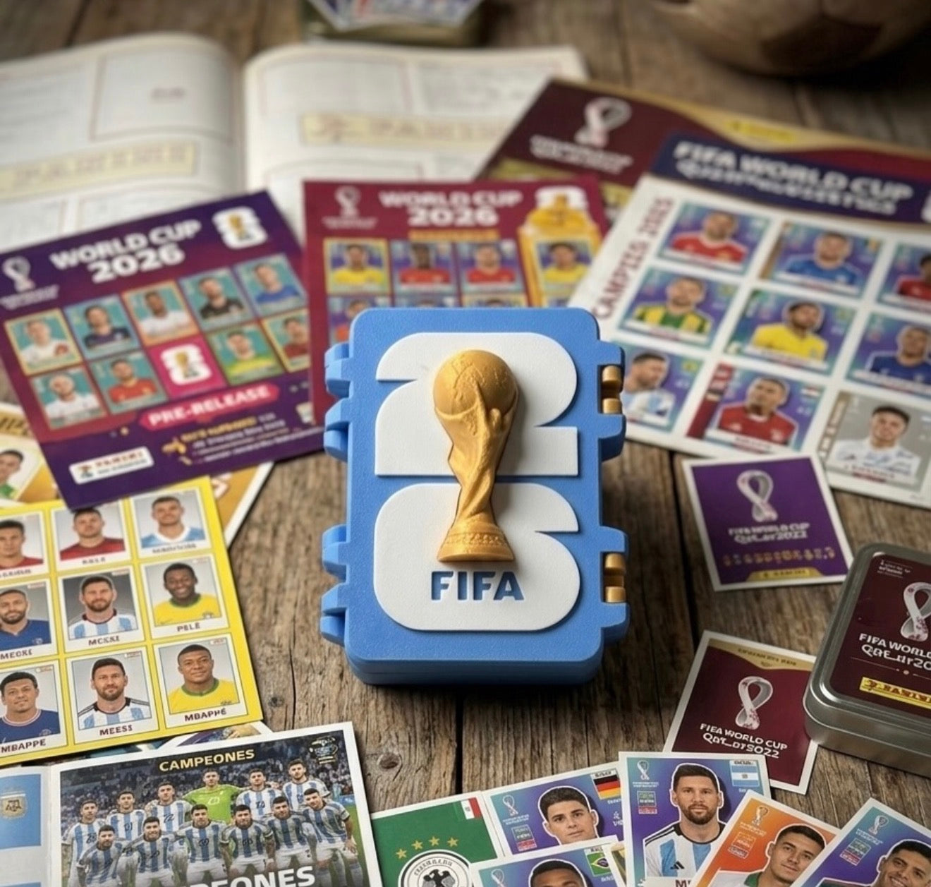 Caja Organizadora para Láminas FIFA (hasta 400)