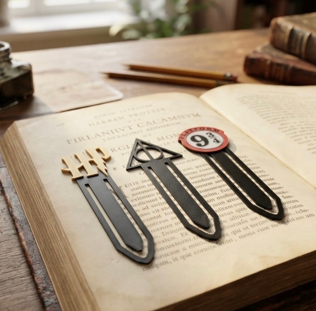 Set de 3 Separadores de Hojas Harry Potter