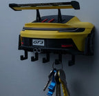 Colgador de Llaves de Pared tipo Porsche GT3 RS 3D