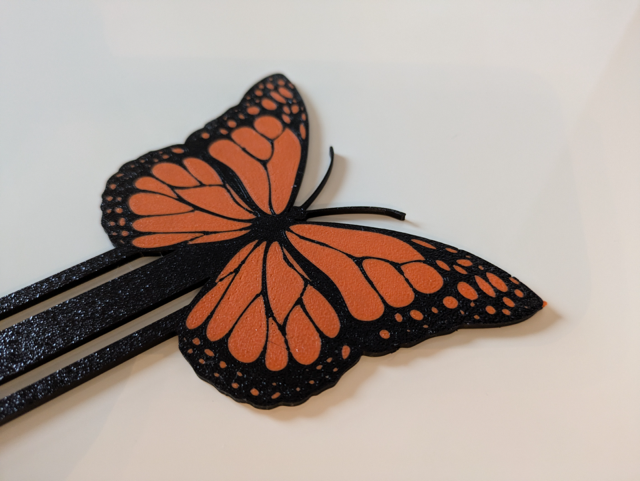 Separador de Hojas Mariposa 3D