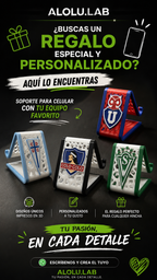 Soporte para Celular de Equipos de Fútbol Chilenos 3D