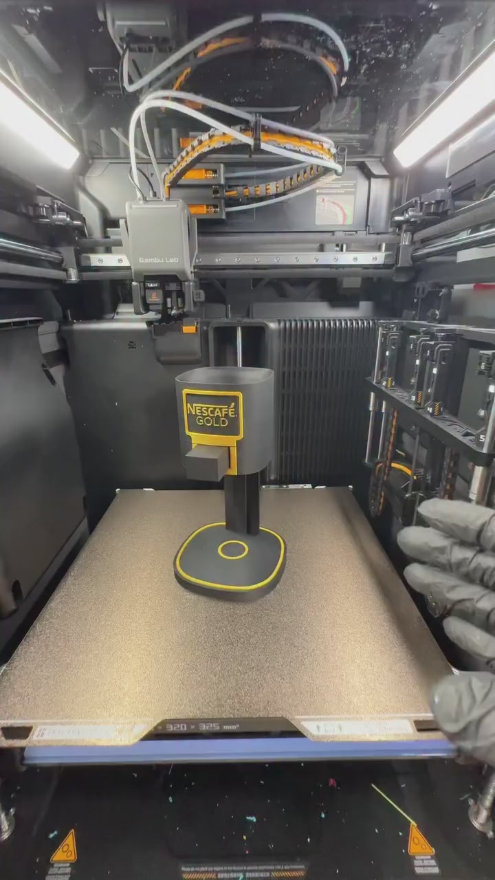 Dispensador de Café Instantáneo 3D tipo Nescafé