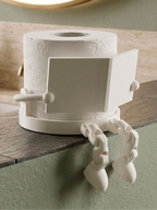 Porta Papel Higiénico 3D Divertido Lector