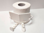 Porta Papel Higiénico 3D Divertido Lector