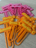 Separador de Hojas Personalizado con Nombre