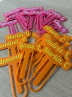 Separador de Hojas Personalizado con Nombre 3D